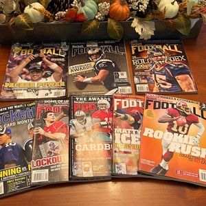 Beckett Sports Card Monthly Issue Dec 2009 & 7 Football Issues